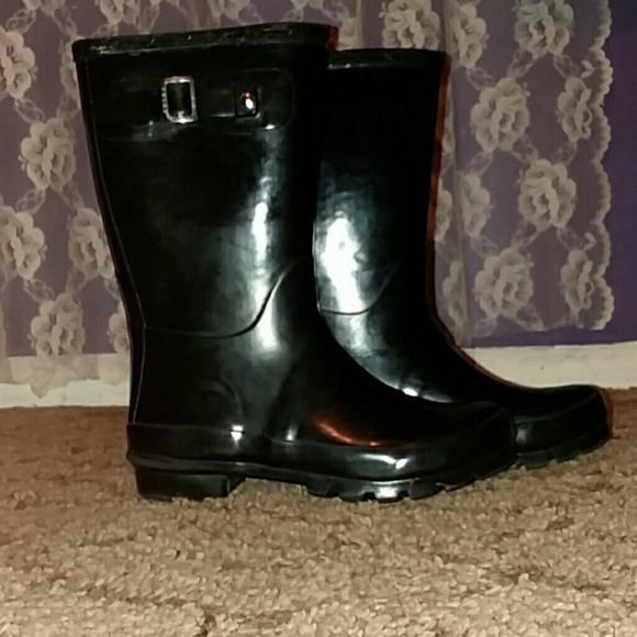 Black rainboots - Picture 2 of 3